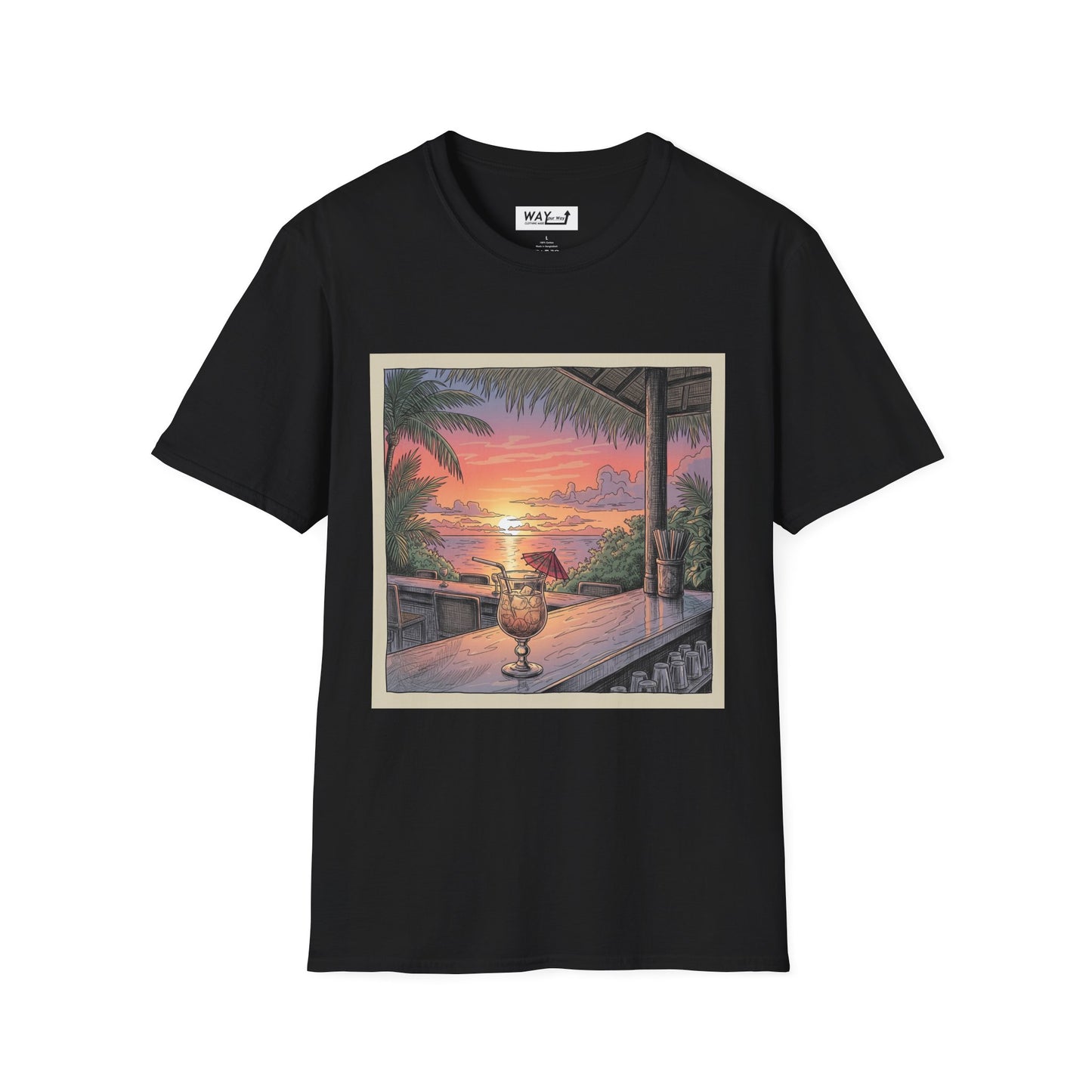 Tropical T-Shirt | 100% Cotton