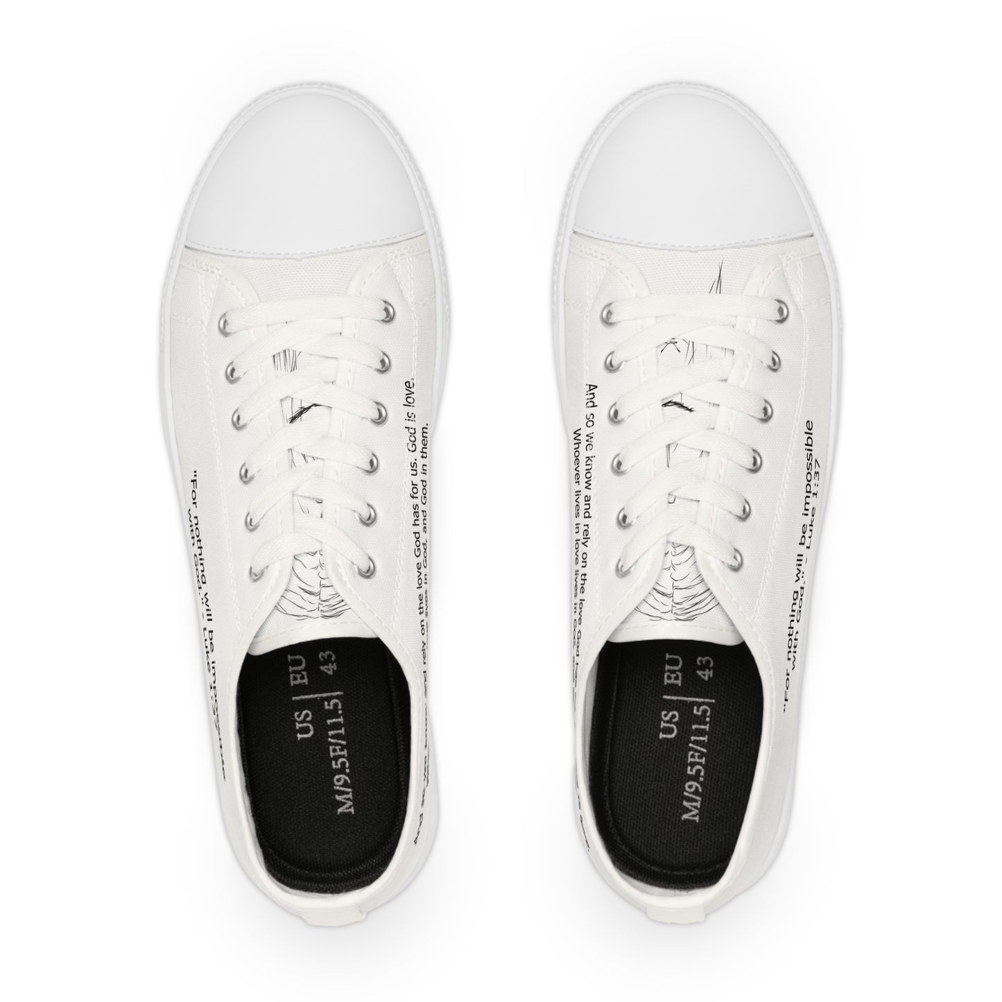 Inspirational Men's Low Top Sneakers | Shoes